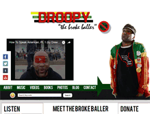 Tablet Screenshot of brokeballer.com